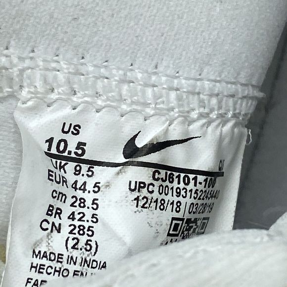 Nike Blazer Mid x Stranger Things Men’s Size 10.5 White Hawkins High Shoes - Picture 10 of 10